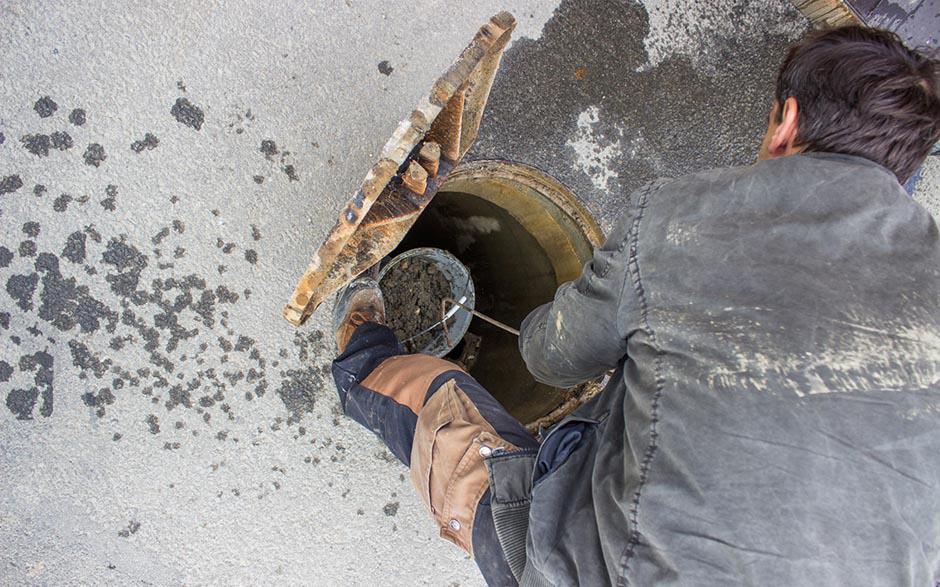 canalisation egout Écouen